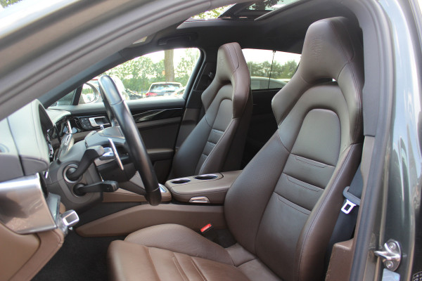 Porsche Panamera Sport Turismo 2.9 4 E-Hybrid / Panoramadak / 360Camera / Head-up / Softclose / Sportdesign+Chrono / 21'' / Sportuitlaat / Bose / Keyless / Stoelverwarming 4x / Stoelventilatie / Stuurverwarming / Dodehoek / DAB / ACC