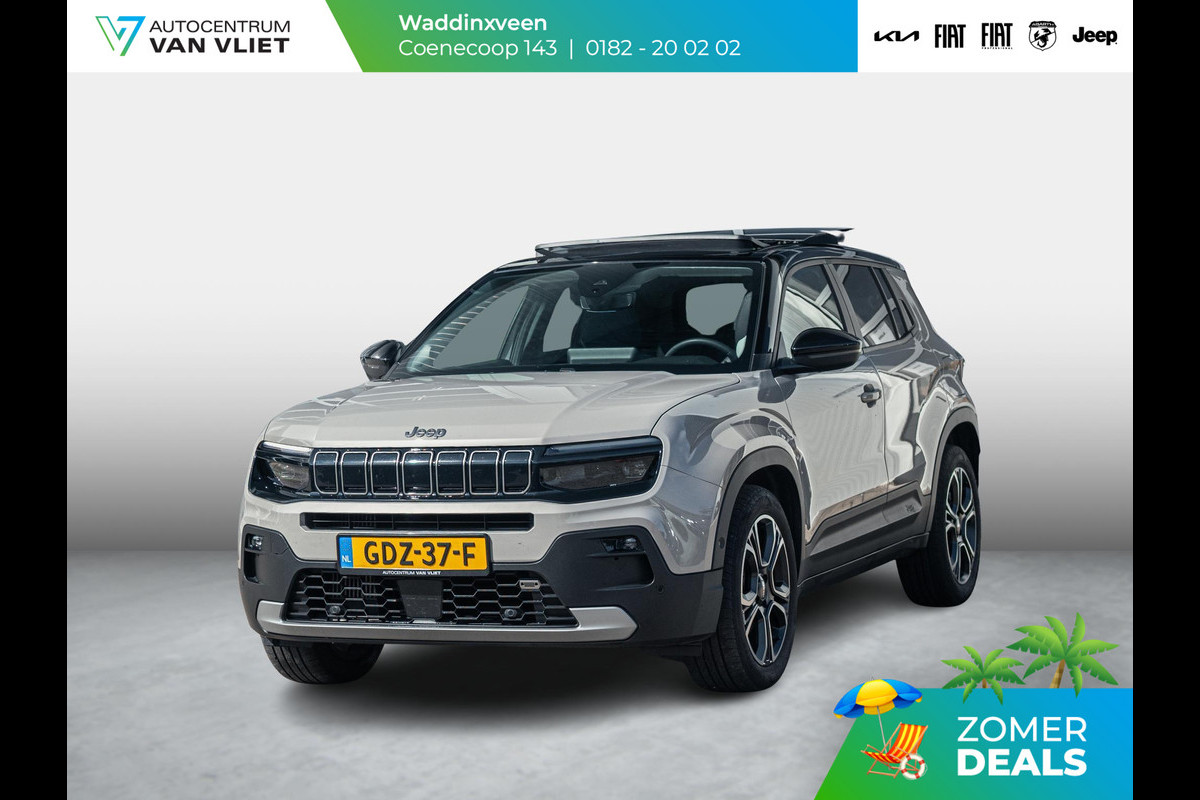 Jeep Avenger 1.2 e-Hybrid Summit | Leder & Winter Pack | Schuif/Kanteldak | Infotainment Pack | Premium Audio | Bicolore