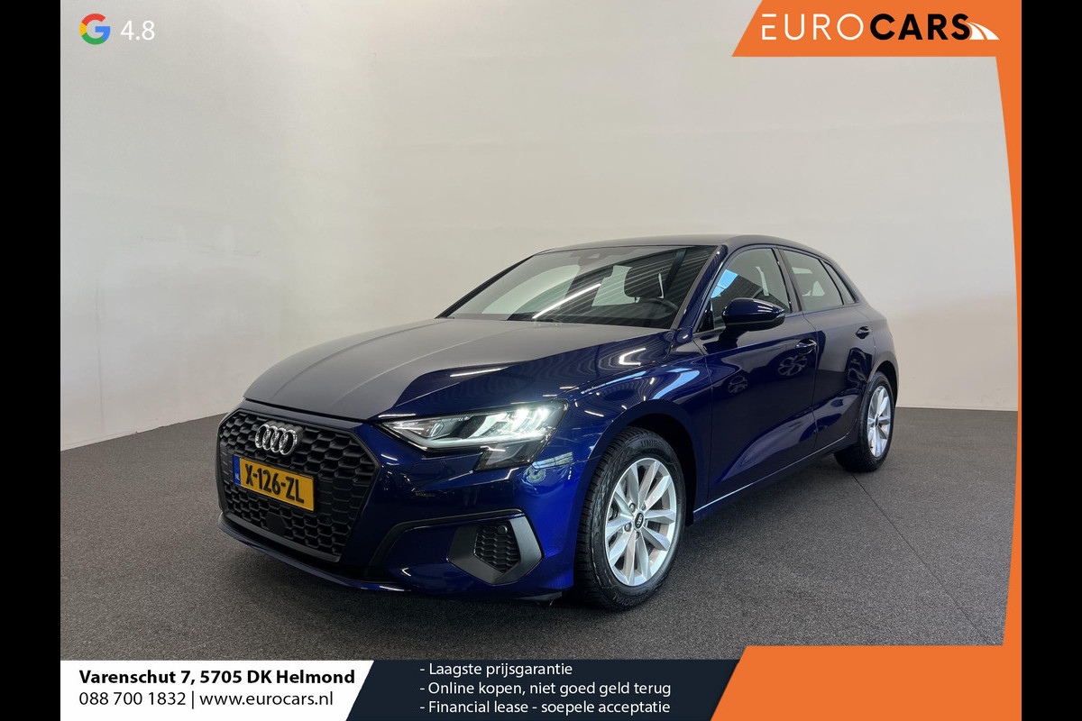 Audi A3 Sportback 30 TFSI Pro Line Navigatie Apple Carplay Android Auto Parkeersensoren achter Cruise Control Full Led Climate Control Lichtmetalen velgen