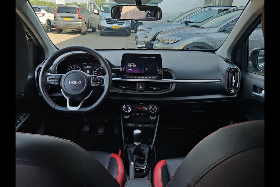 Kia Picanto 1.0 DPi GT-Line | Leder | 1e Eigenaar | LED | Navi | Cruise | Sensoren | LMV |
