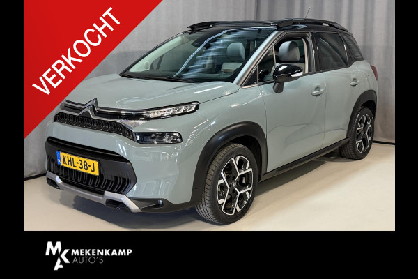 Citroën C3 Aircross 1.2 PureTech Shine 16"/Panoramadak/Leder/Stoelverwarming/Camera/Navigatie/Apple Carplay & Android Auto
