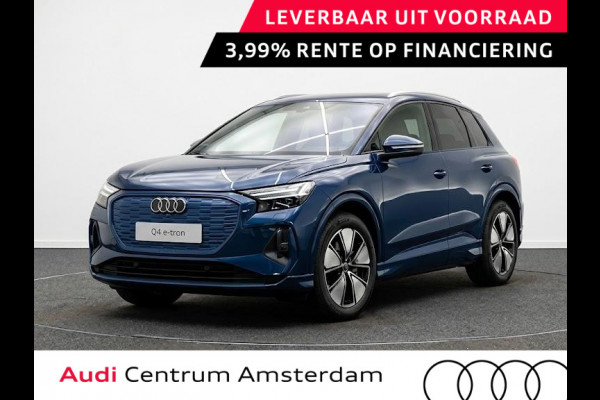 Audi Q4 e-tron Advanced edition 82 kWh 286 PK | Techniekpakket plus | Privacy glas | Trekhaak | Exterieurdetails carross.kleur |