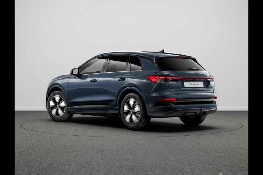 Audi Q4 e-tron Advanced edition 82 kWh 286 PK | Techniekpakket plus | Privacy glas | Trekhaak | Exterieurdetails carross.kleur |