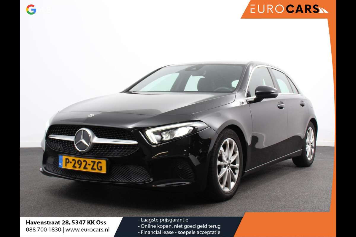 Mercedes-Benz A-Klasse 200 163pk Automaat Advantage Proressive Style Navigatie Virtual Cockpit Climate control Half leder Camera Parkeer Sensoren Lichtmetalen Velgen Cruise Control Stoelverwarming