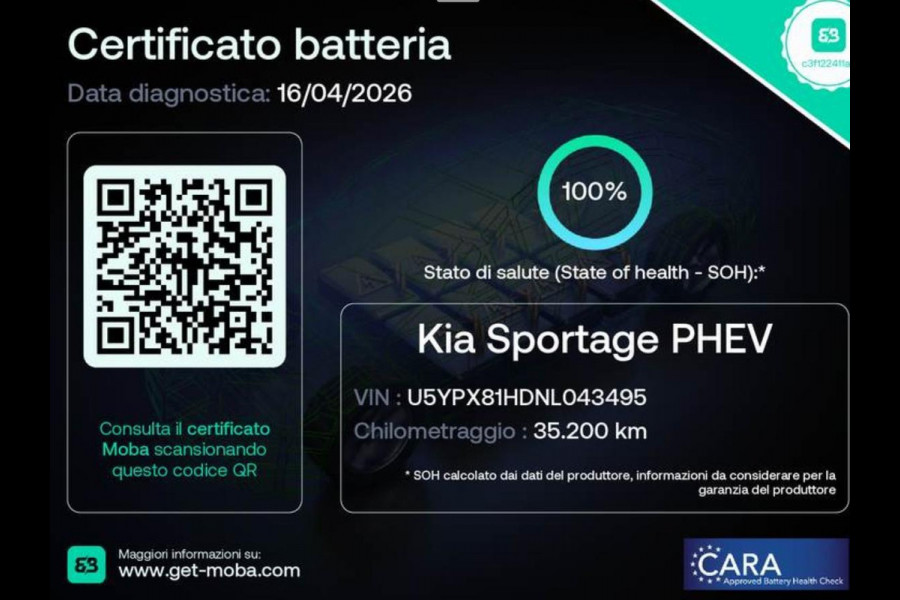 Kia Sportage 1.6 T-GDi Plug-in Hybrid AWD GT-PlusLine Panoramadak Navigatie Apple Carplay Android Auto 360 Camera Parkeersensoren Adaptive Cruise Control Stoel- en stuurverwarming Elektrische stoelen en achterklep Climate Control Lichtmetalen velgen