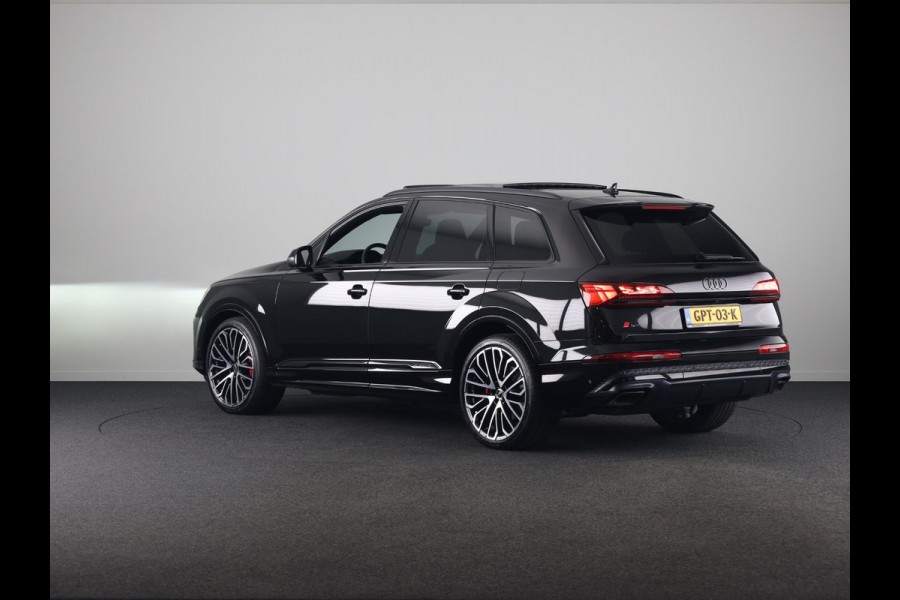 Audi Q7 60 TFSI e quattro Pro Line S Competition 490 pk | Head Up Display | Panoramadak | Elektr. trekhaak | Rondomzicht camera | B&O Soundsystem | Stoelverwarming v/a |  Laser Led koplampen