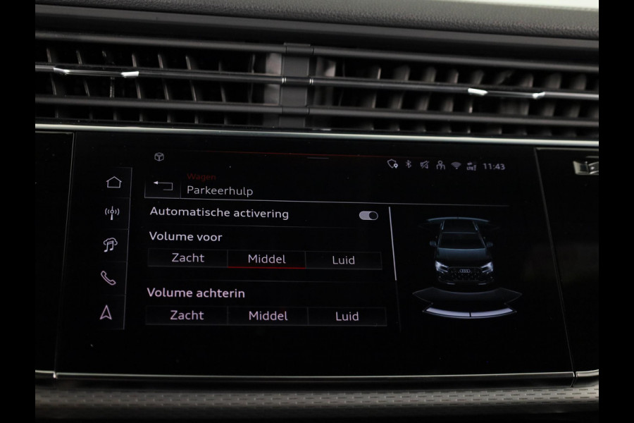 Audi Q7 60 TFSI e quattro Pro Line S Competition 490 pk | Head Up Display | Panoramadak | Elektr. trekhaak | Rondomzicht camera | B&O Soundsystem | Stoelverwarming v/a |  Laser Led koplampen