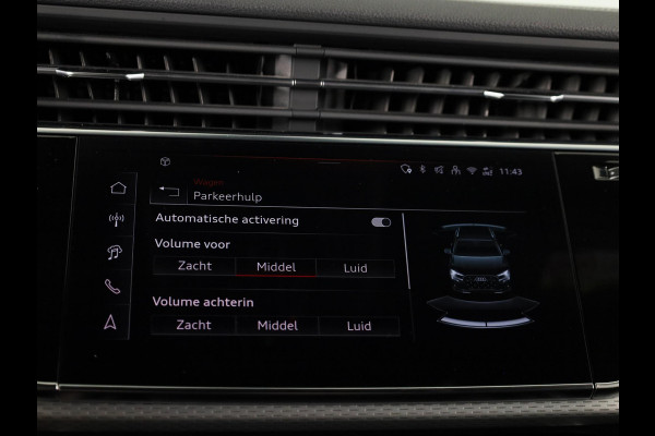 Audi Q7 60 TFSI e quattro Pro Line S Competition 490 pk | Head Up Display | Panoramadak | Elektr. trekhaak | Rondomzicht camera | B&O Soundsystem | Stoelverwarming v/a |  Laser Led koplampen