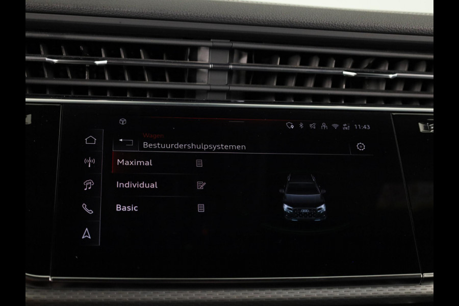 Audi Q7 60 TFSI e quattro Pro Line S Competition 490 pk | Head Up Display | Panoramadak | Elektr. trekhaak | Rondomzicht camera | B&O Soundsystem | Stoelverwarming v/a |  Laser Led koplampen