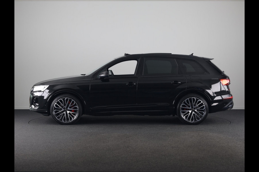 Audi Q7 60 TFSI e quattro Pro Line S Competition 490 pk | Head Up Display | Panoramadak | Elektr. trekhaak | Rondomzicht camera | B&O Soundsystem | Stoelverwarming v/a |  Laser Led koplampen
