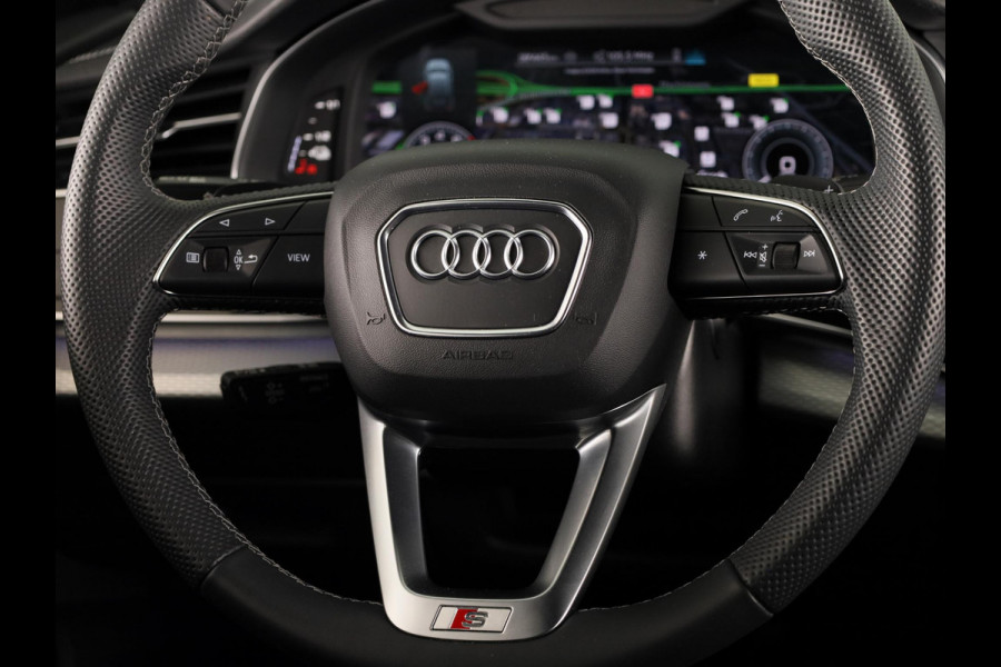 Audi Q7 60 TFSI e quattro Pro Line S Competition 490 pk | Head Up Display | Panoramadak | Elektr. trekhaak | Rondomzicht camera | B&O Soundsystem | Stoelverwarming v/a |  Laser Led koplampen