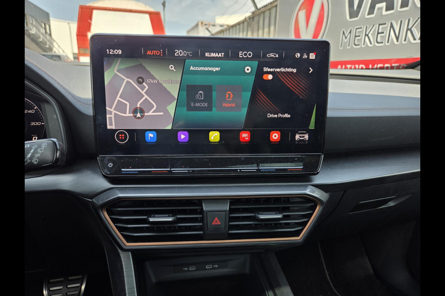 CUPRA Formentor 1.4 e-Hybrid VZ Performance 19"/Panoramadak/Virtual cockpit/Dodehoek/Lane Assist/Keyless/Camera/PDC v+a