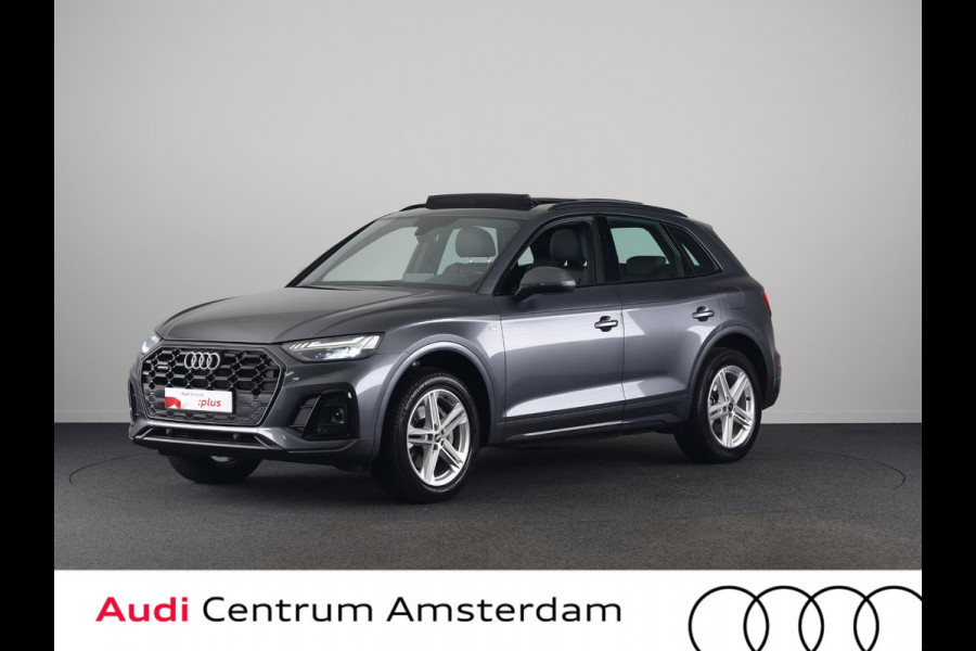 Audi Q5 50 TFSI e S edition 299pk | Panoramadak | Navigatie | Parkeercamera | Stoelverwarming | S-line interieur