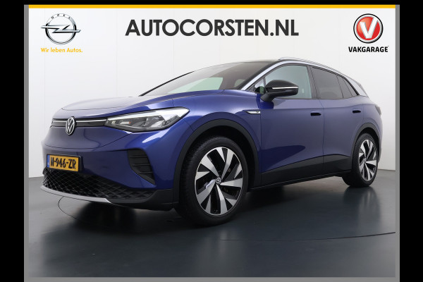 Volkswagen ID.4 First 82kWh SOH 92% Stuur+Stoelverwarming Camera Adap.Cruise Apple Carplay/Android Auto Navi Ecc Geluidsisolerend glas DAB Lmv 20" Front assist Rijstrooksensor WiFi