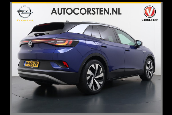 Volkswagen ID.4 First 82kWh SOH 92% Stuur+Stoelverwarming Camera Adap.Cruise Apple Carplay/Android Auto Navi Ecc Geluidsisolerend glas DAB Lmv 20" Front assist Rijstrooksensor WiFi
