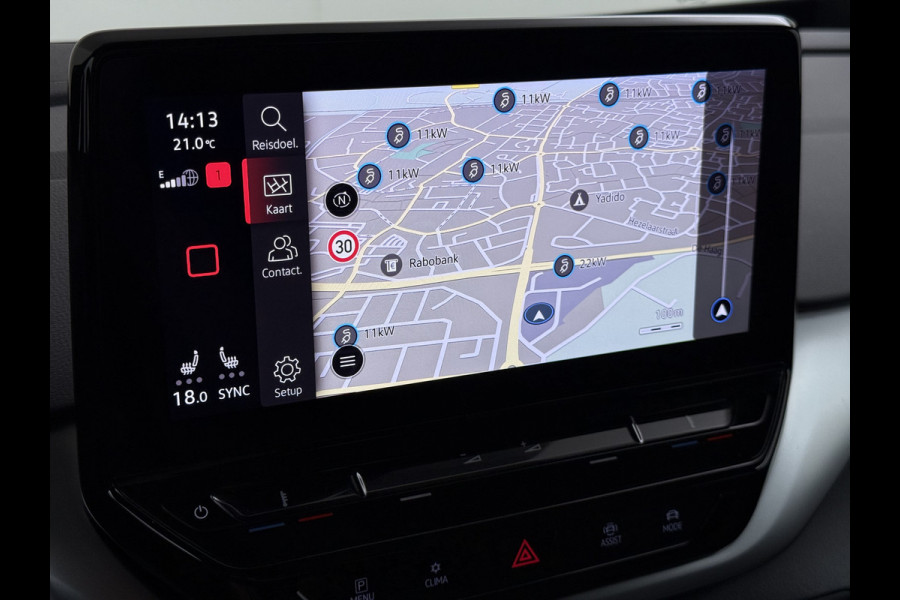 Volkswagen ID.4 First 82kWh SOH 92% Stuur+Stoelverwarming Camera Adap.Cruise Apple Carplay/Android Auto Navi Ecc Geluidsisolerend glas DAB Lmv 20" Front assist Rijstrooksensor WiFi