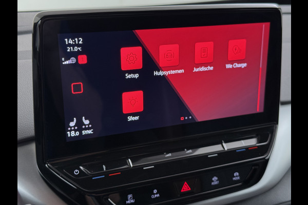 Volkswagen ID.4 First 82kWh SOH 92% Stuur+Stoelverwarming Camera Adap.Cruise Apple Carplay/Android Auto Navi Ecc Geluidsisolerend glas DAB Lmv 20" Front assist Rijstrooksensor WiFi
