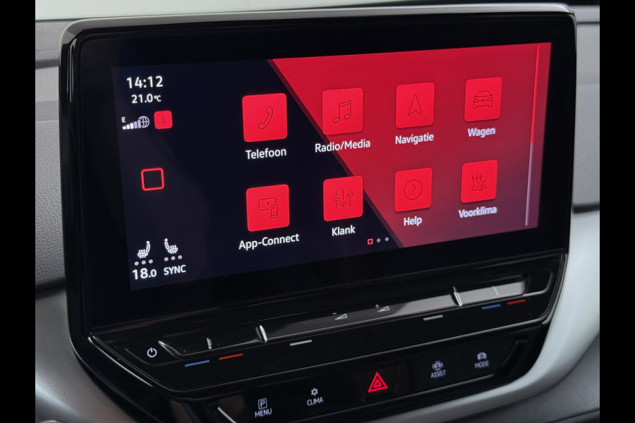 Volkswagen ID.4 First 82kWh SOH 92% Stuur+Stoelverwarming Camera Adap.Cruise Apple Carplay/Android Auto Navi Ecc Geluidsisolerend glas DAB Lmv 20" Front assist Rijstrooksensor WiFi