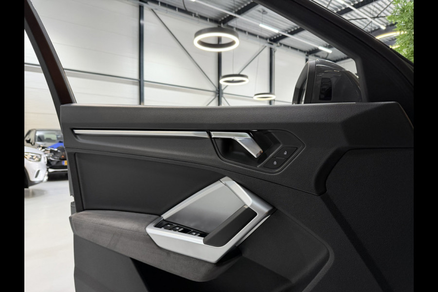 Audi Q3 35 TFSI Advanced Pro Line Plus|Nardo Grey|Matrix LED|Virtual Cockpit|Keyless|Alcantara|CarPlay|Elek Achterklep|Rijklaar