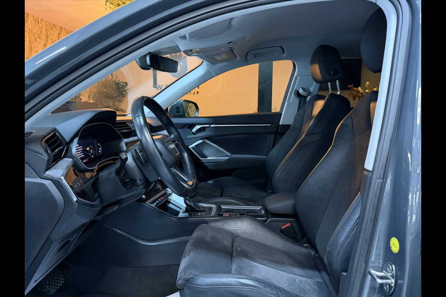 Audi Q3 35 TFSI Advanced Pro Line Plus|Nardo Grey|Matrix LED|Virtual Cockpit|Keyless|Alcantara|CarPlay|Elek Achterklep|Rijklaar