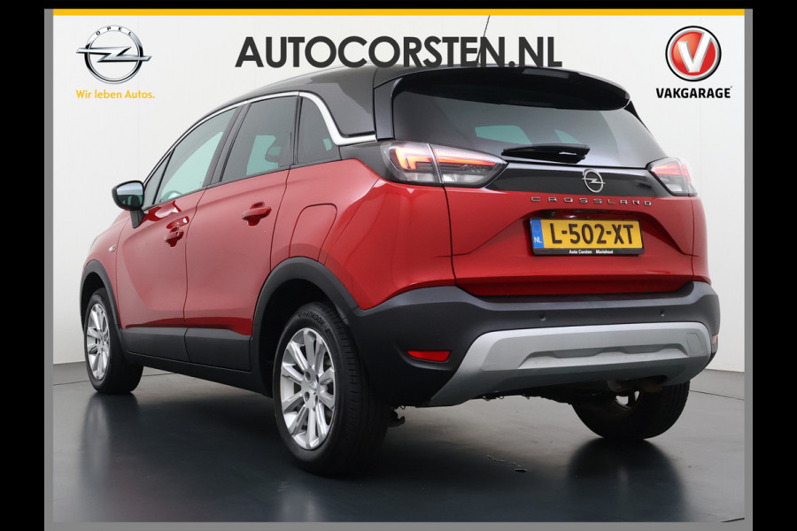 Opel Crossland 1.2T 131PK Automaat Stoel+Stuurverwarming AGR-Comfort Stoel 360°Camera Apple Carplay Android Auto Navi EccElegance Cruise Control Pdc Isofix DAB Bluetooth Lane Assist Led Lmv Regen-Lichtsensor
