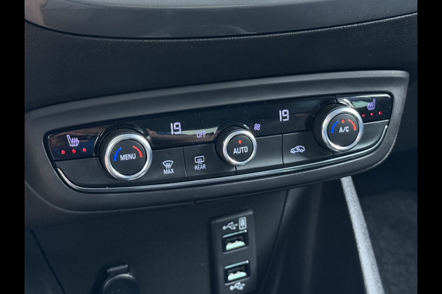 Opel Crossland 1.2T 131PK Automaat Stoel+Stuurverwarming AGR-Comfort Stoel 360°Camera Apple Carplay Android Auto Navi EccElegance Cruise Control Pdc Isofix DAB Bluetooth Lane Assist Led Lmv Regen-Lichtsensor