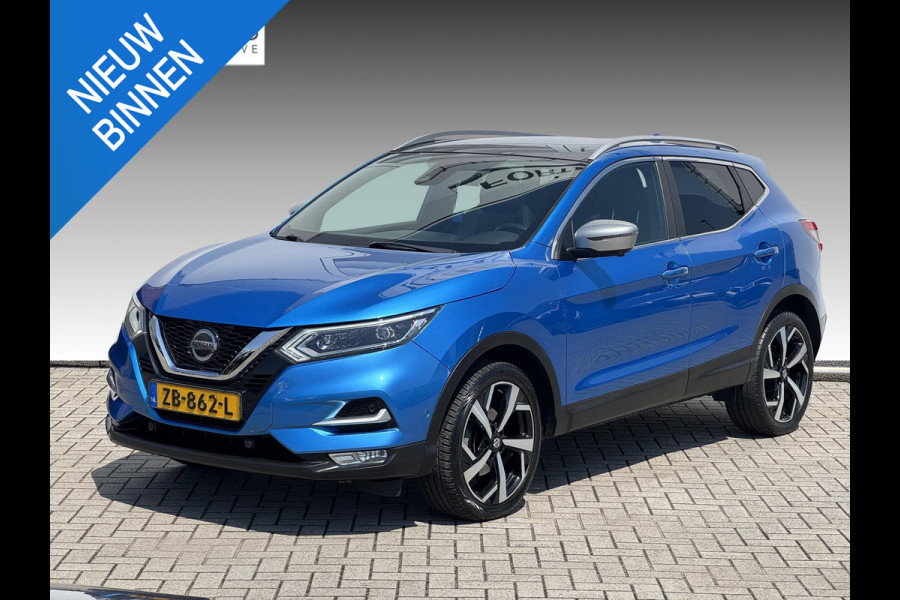 Nissan QASHQAI 1.3 DIG-T Tekna + NL-AUTO | LEDER | PANODAK | TREKHAAK