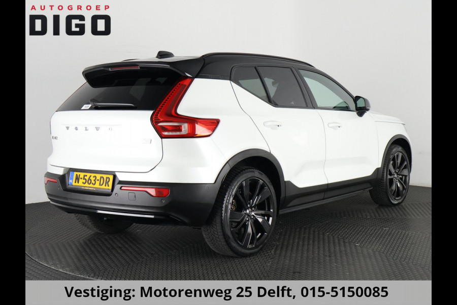 Volvo XC40 RECHARGE TWIN PRO AWD SOD ACCU 93% GARANTIE 9-2031 SCHUIF/ PANORAMADAK. WARMTEPOMP. DIGITAAL DASHBOARD.