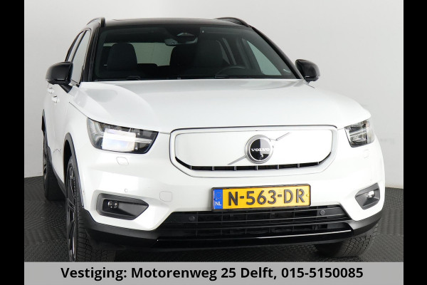 Volvo XC40 RECHARGE TWIN PRO AWD SOD ACCU 93% GARANTIE 9-2031 SCHUIF/ PANORAMADAK. WARMTEPOMP. DIGITAAL DASHBOARD.