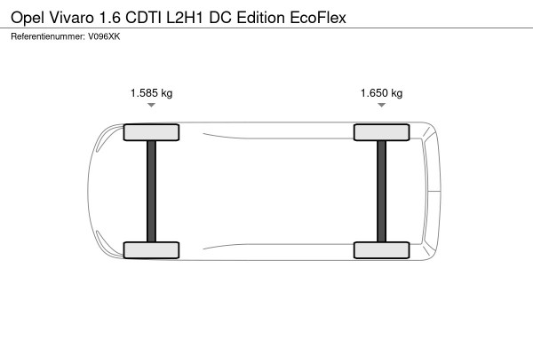 Opel Vivaro 1.6 CDTI L2H1 DC Edition EcoFlex