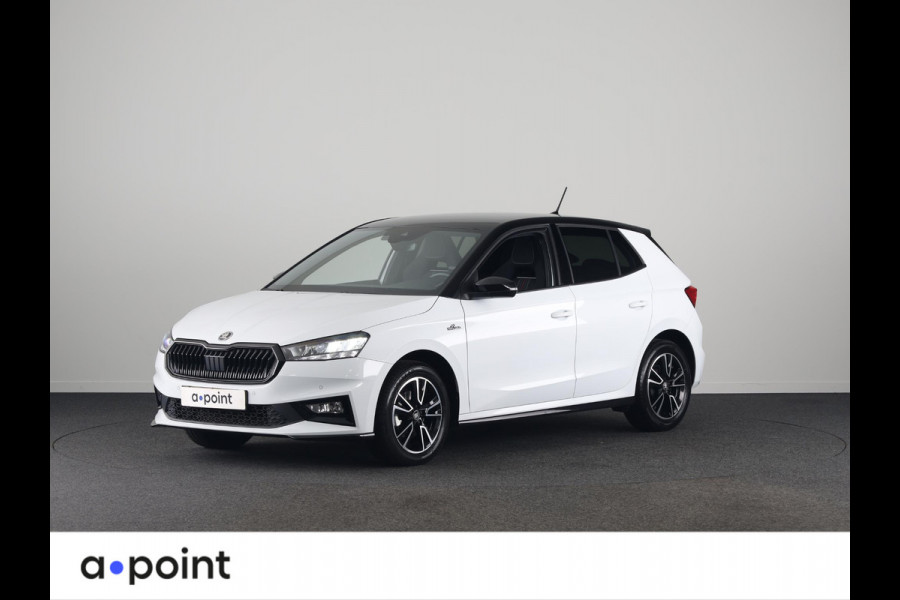 Škoda Fabia 1.0 TSI Monte Carlo 115 pk Automaat (DSG) | Verlengde garantie | Navigatie via App | Parkeersensoren | Achteruitrijcamera | Adaptieve cruise control | Stoelverwarming |