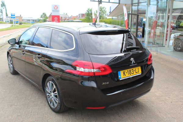 Peugeot 308 SW 1.2 Turbo 131 PK Blue Lease Allure Erg nette en goed onderhouden Peugeot 308 360 Camera, Navigatie, Clima, pdc, lmv