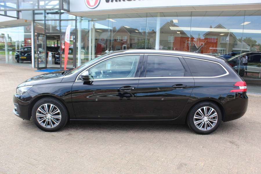 Peugeot 308 SW 1.2 Turbo 131 PK Blue Lease Allure Erg nette en goed onderhouden Peugeot 308 360 Camera, Navigatie, Clima, pdc, lmv