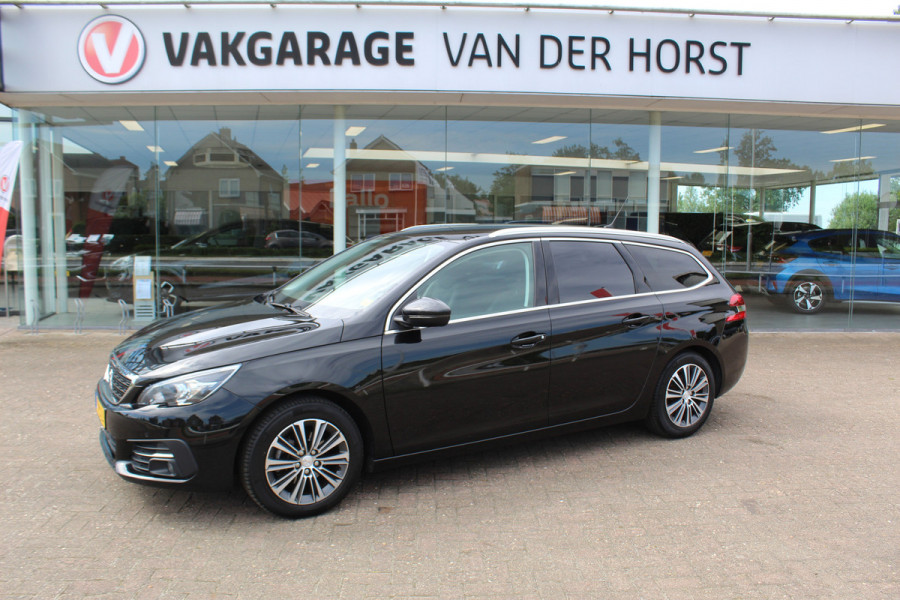 Peugeot 308 SW 1.2 Turbo 131 PK Blue Lease Allure Erg nette en goed onderhouden Peugeot 308 360 Camera, Navigatie, Clima, pdc, lmv