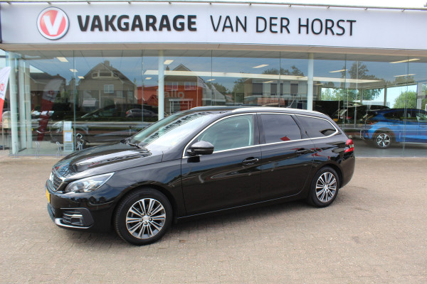 Peugeot 308 SW 1.2 Turbo 131 PK Blue Lease Allure Erg nette en goed onderhouden Peugeot 308 360 Camera, Navigatie, Clima, pdc, lmv