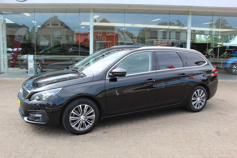 Peugeot 308 SW 1.2 Turbo 131 PK Blue Lease Allure Erg nette en goed onderhouden Peugeot 308 360 Camera, Navigatie, Clima, pdc, lmv