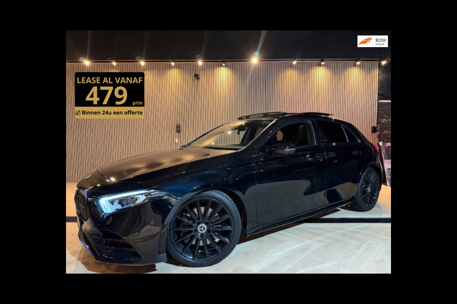 Mercedes-Benz A-Klasse 220 AMG | Sfeerverlichting | Pano | Night-pakket