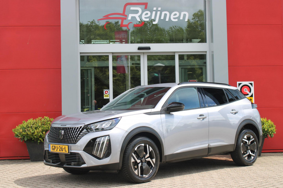 Peugeot 2008 1.2 100PK ALLURE | TREKHAAK | CAMERA VOOR + ACHTER | NAVIGATIE | DRAADLOZE APPLE CARPLAY/ANDROID AUTO | LED KOPLAMPEN | ALL SEASON BANDEN | ADAPTIVE CRUISE CONTROL | DODEHOEK DETECTIE | CLIMATE CONTROL | DAB+ RADIO |