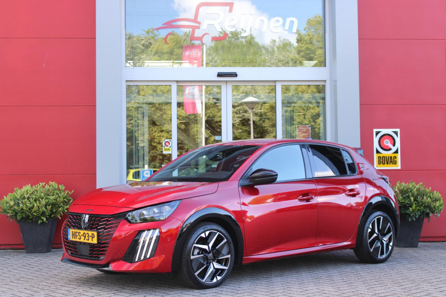 Peugeot 208 1.2 Hybrid 145PK AUTOMAAT GT | CAMERA VOOR + ACHTER | NAVIGATIE | DRAADLOZE APPLE CARPLAY/ANDROID AUTO | FULL LED KOPLAMPEN | LICHTMETALEN VELGEN 17" | DODEHOEK DETECTIE | DRAADLOZE TELEFOONLADER | KEYLESS ENTRY/START | DAB+ RADIO | ADAPTIVE CRUISE CONTROL | CLIMATE CONTROL |