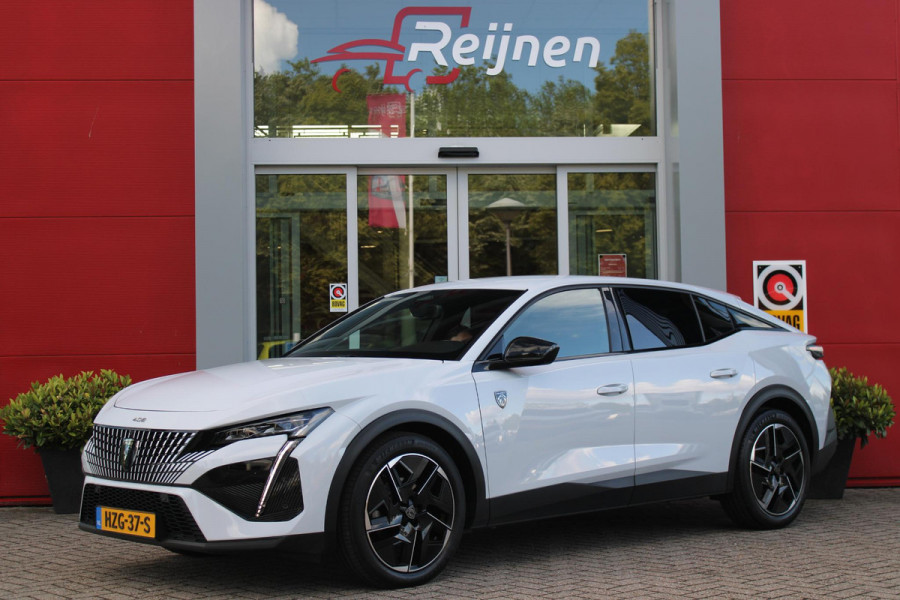 Peugeot 408 1.2 Hybrid 145PK AUTOMAAT GT | 360° CAMERA | DODEHOEK DETECTIE | KEYLESS ENTRY/START | ADAPTIVE CRUISE CONTROL | NAVIGATIE | DRAADLOZE APPLE CARPLAY/ANDROID AUTO | PARKEERSENSOREN VOOR + ACHTER | LED MATRIX KOPLAMPEN | 19" LICHTMETALEN VELGEN | ELEKTRISCH BEDIENBARE ACHTERKLEP | CLIMATE CONTROL | STUUR VERWARMING |
