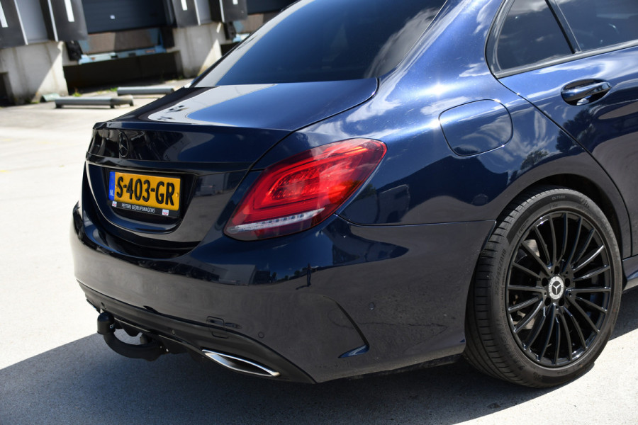 Mercedes-Benz C-Klasse 200 Premium Plus AMG Virtual, Cruise, Carplay, Stoelverwarming, Sfeer, Camera, 184pk, LED, Leder, Uniek!