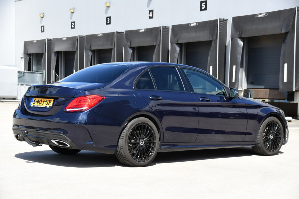 Mercedes-Benz C-Klasse 200 Premium Plus AMG Virtual, Cruise, Carplay, Stoelverwarming, Sfeer, Camera, 184pk, LED, Leder, Uniek!