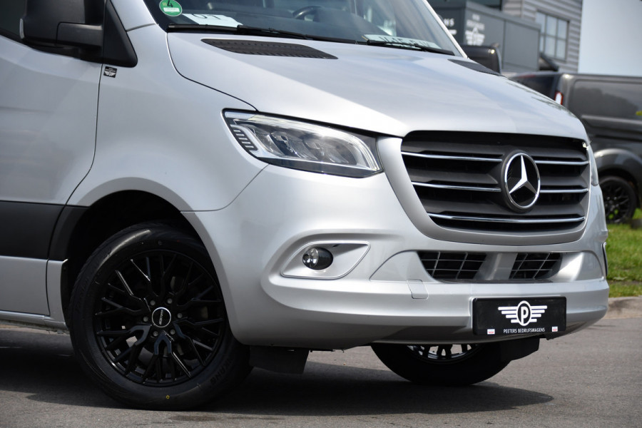 Mercedes-Benz Sprinter 316 2.2 CDI L2H2 DC PB Edition Adaptieve Cruise, Camera, Carplay, LED, 164pk, Stoelverwarming, Trekhaak, Automaat, 10,5'' Mbux, Standkachel, Uniek!