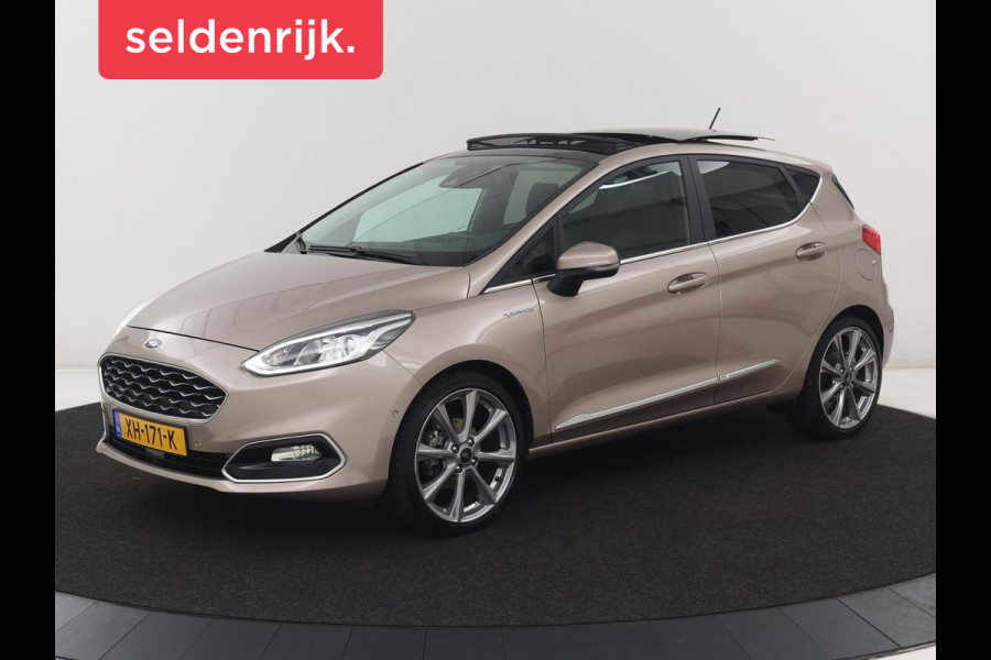 Ford Fiesta 1.0 EcoBoost Vignale | Panoramadak | Carplay | Lederen bekleding | Camera | Adaptive Cruise | Navigatie | Stoel & stuurverwarming | LM | B&O Geluidsinstallatie | DAB