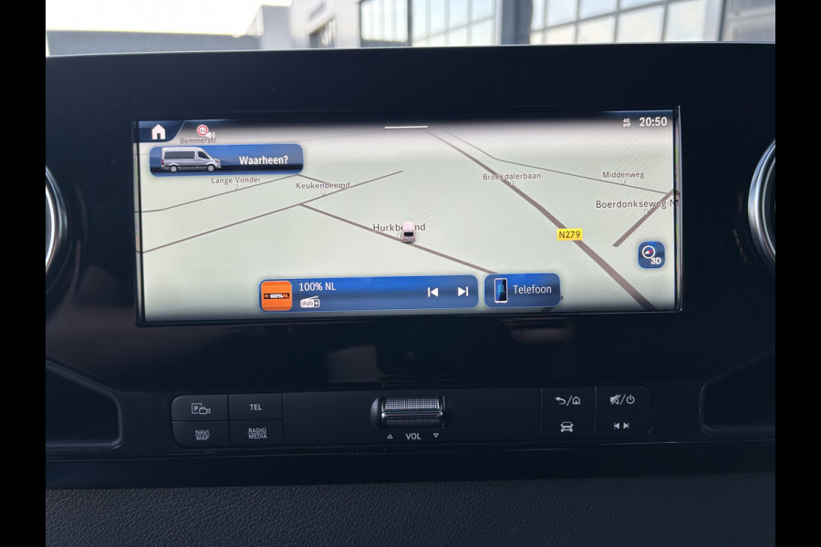 Mercedes-Benz Sprinter 317 CDI L2 H2 Pro LED / MBUX / Navigatie / Camera / Parkeersensoren / Cruise control / Airco / 270 Graden achterdeuren
