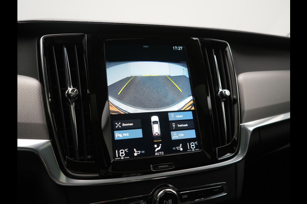 Volvo V90 T8 AWD Inscription PHEV 394pk Dealer O.H. | Trekhaak Af Fabriek | Panodak | Adaptive Cruise | Harman / Kardon | Head Up | Camera | Lederen Sportstoelen Massage & Ventilatie & Memory | Apple Carplay | Stuur Verwarmd | Blis | Plug In Hybrid |