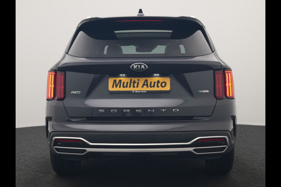 Kia Sorento 1.6 T-GDI 4WD ExecutiveLine PHEV 265pk Dealer O.H. | Trekhaak Afn. | Panodak | Adaptive Cruise | Head Up | 360 Camera | Bose Audio | Luxe Lederen Comfortstoelen Memory & Ventilatie | Stoelen & Stuur Verwarmd | Blis | Keyless | Plug In Hybrid