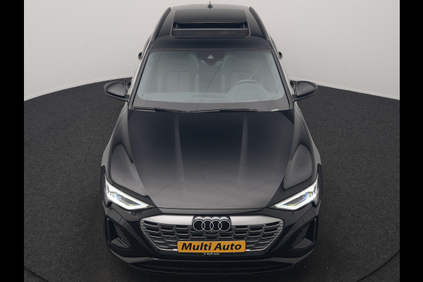 Audi Q8 e-tron 55 Quattro S Edition 114 kWh 408pk Dealer O.H. | Panodak | Luchtvering | Adaptive Cruise | Head Up | Bang & Olufsen | 360 Camera | Lederen Sportstoelen Verwarmd | Matrix LED | Keyless | Apple Carplay | Navigatie | DAB |