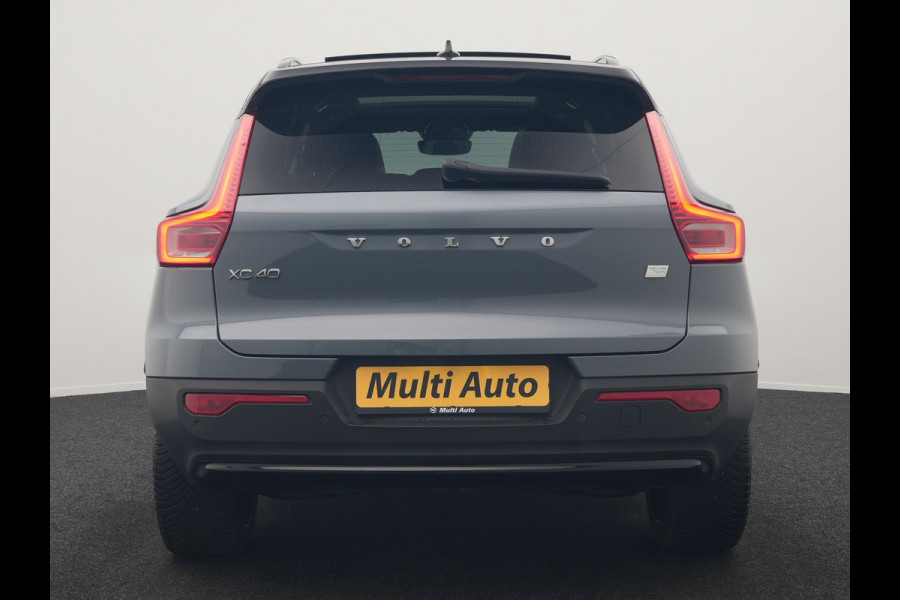 Volvo XC40 Recharge Twin Ultimate 78 kWh 408pk | Panodak | Adaptive Cruise | 360 Camera | Harman / Kardon | Lederen Sportstoelen Memory & Verwarmd | Blis | Keyless | Stuur Verwarmd | Google Assistent | Apple Carplay | DAB | 20"L.M |