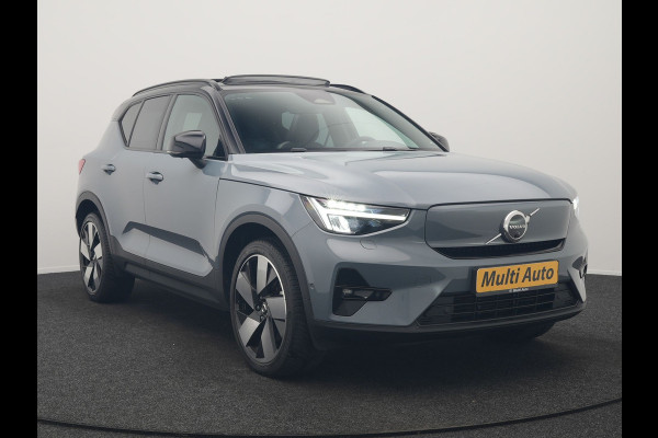Volvo XC40 Recharge Twin Ultimate 78 kWh 408pk | Panodak | Adaptive Cruise | 360 Camera | Harman / Kardon | Lederen Sportstoelen Memory & Verwarmd | Blis | Keyless | Stuur Verwarmd | Google Assistent | Apple Carplay | DAB | 20"L.M |